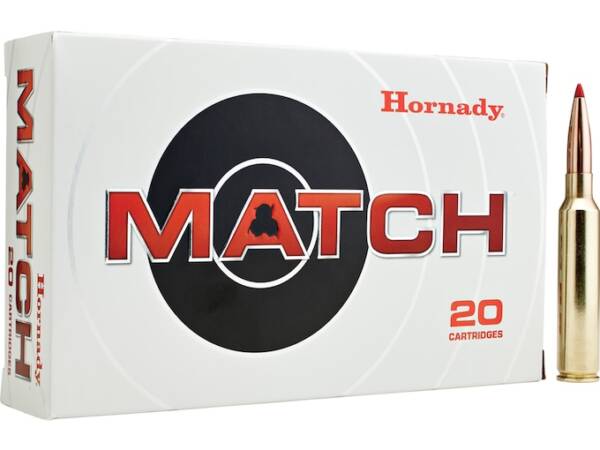 Hornady Match 300 PRC Ammo 225 Grain Hornady ELD Match Polymer Tip Box of 500