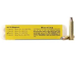 Buffalo Bore 45-70 Government Ammo 350 Grain Jacketed Flat Nose Box of 20