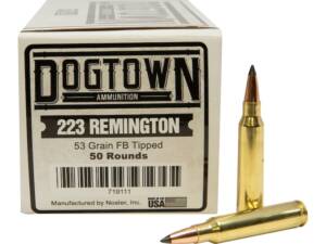 Dogtown 223 Remington Ammo 53 Grain Polymer Tip
