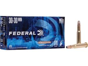 Federal Power-Shok 30-30 Winchester Ammo 170 Grain Jacketed Soft Point Box of 20