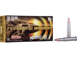 Federal Premium HammerDown 30-30 Winchester Ammo 150 Grain Bonded Jacketed Soft Point Box of 20