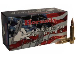 Hornady American Gunner 223 Remington Ammo 55 Grain Hornady Match Jacketed Hollow Point