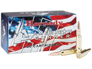 Hornady American Gunner 6.5 Creedmoor Ammo 140 Grain Hornady Match Jacketed Hollow Point Box of 50
