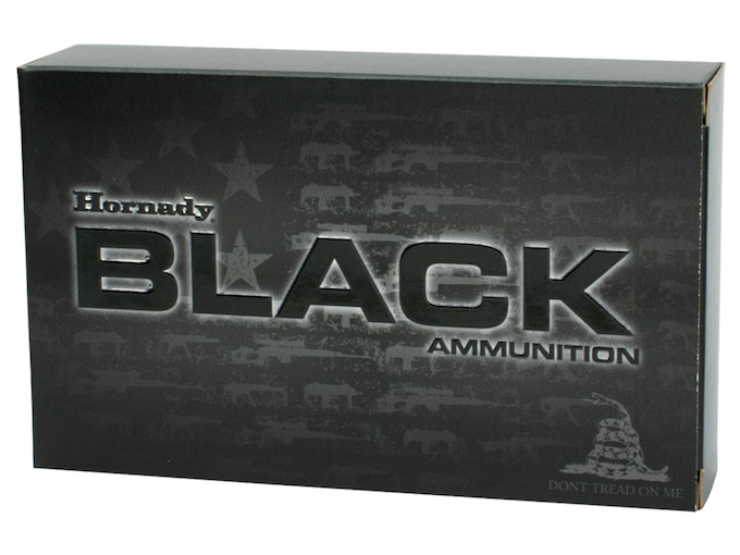 Hornady Black 223 Remington Ammo 75 Grain Hornady Match Jacketed Hollow Point