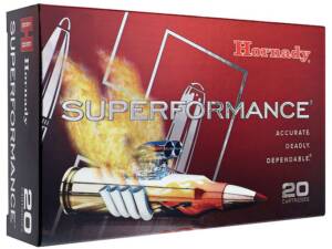 Hornady Superformance 30-06 Springfield Ammo 165 Grain Hornady CX Polymer Tip Lead Free Box of 20