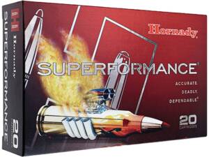 Hornady Superformance Varmint 223 Remington Ammo 35 Grain Hornady NTX Polymer Tip Lead Free