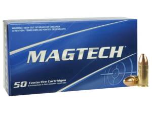 Magtech 9mm Luger Ammo 124 Grain Full Metal Jacket