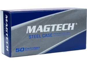 Magtech Steel Case 9mm Luger Ammo 115 Grain Full Metal Jacket