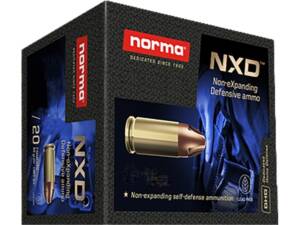 Norma NXD 9mm Luger Ammo 65 Grain Norma NXD Fluted Lead Free Box of 20