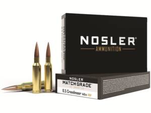 Nosler Match Grade 6.5 Creedmoor Ammo 140 Grain Nosler RDF Jacketed Hollow Point Box of 20