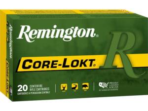 Remington Core-Lokt 30-06 Springfield Ammo 180 Grain Jacketed Soft Point Box of 20