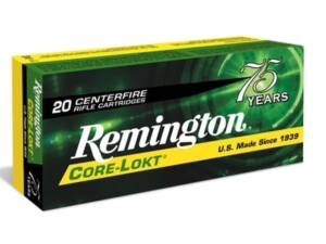 Remington Core-Lokt 45-70 Government Ammo 405 Grain Reduced Pressure Jacketed Soft Point