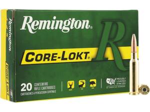 Remington Core-Lokt 6.5 Creedmoor Ammo 140 Grain Jacketed Soft Point