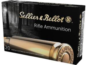 Sellier & Bellot 30-06 Springfield Ammo 180 Grain Jacketed Soft Point Box of 20