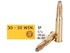 Sellier & Bellot 30-30 Winchester Ammo 150 Grain Jacketed Soft Point Box of 20