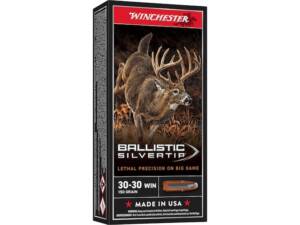 Winchester Ballistic Silvertip 30-30 Winchester Ammo 150 Grain Polymer Tip Box of 20