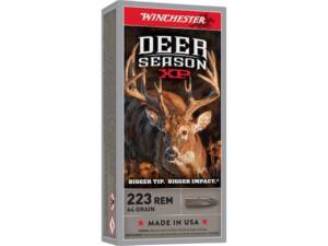 Winchester Deer Season XP 223 Remington Ammo 64 Grain Winchester Extreme Point Polymer Tip