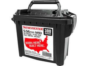 Winchester M193 5.56x45mm NATO Ammo 55 Grain Full Metal Jacket