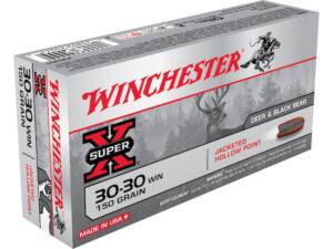 Winchester Super X 30-30 Winchester Ammo 150 Grain Jacketed Hollow Point Box of 20