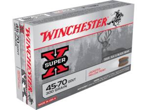 Winchester Super X 45-70 Government Ammo 300 Grain Jacketed Hollow Point