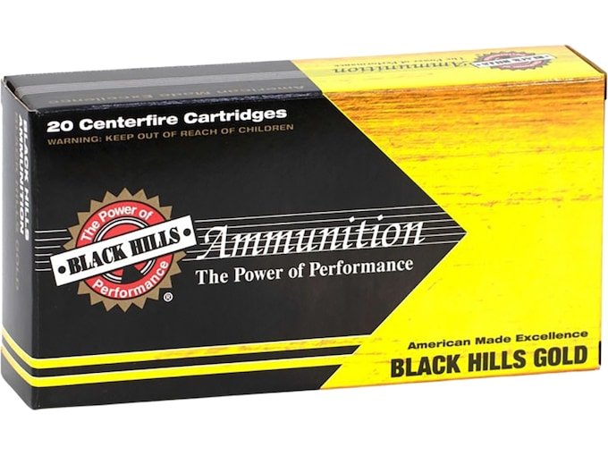 Black Hills Gold 6mm Advanced Rifle Cartridge (6mm ARC) Ammo 90 Grain Dual Performance Jacketed Hollow Point Box of 250