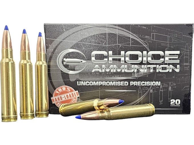 Choice 338 Winchester Magnum Ammo 225 Grain Barnes Tipped Triple-Shock X Polymer Tip Lead Free Box of 20Choice 338 Winchester Magnum Ammo 225 Grain Barnes Tipped Triple-Shock X Polymer Tip Lead Free Box of 250