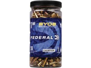 Federal BYOB 17 Hornady Magnum Rimfire (HMR) Ammo 17 Grain Jacketed Hollow Point Box of 1000