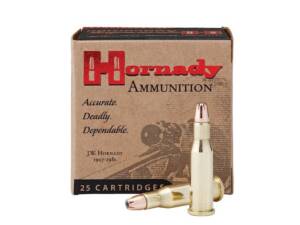 Hornady Custom 218 Bee Ammo 45 Grain Hornady HP Jacketed Hollow Point Box of 500