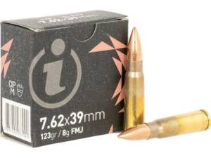 Igman 7.62x39mm Ammo 123 Grain Full Metal Jacket Box of 1000