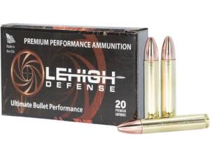 Lehigh Defense Maximum Expansion 350 Legend Ammo 150 Grain Solid Hollow Point Lead Free Box of 500