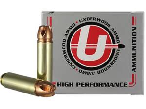 Underwood 50 Beowulf Ammo 420 Grain Lehigh Xtreme Penetrator Fluted Lead Free Box of 500