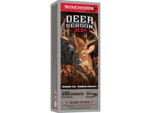 Winchester Deer Season XP 450 Bushmaster Ammo 250 Grain Winchester Extreme Point Polymer Tip Box of 500