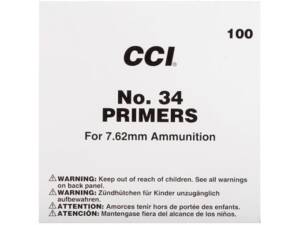 CCI Large Rifle 7.62mm NATO-Spec Military Primers #34