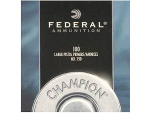 Federal Large Pistol Primers #150