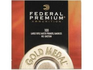 Federal Premium Gold Medal Large Rifle Match Primers #210M
