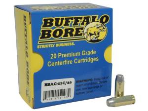Buffalo Bore Outdoorsman 10mm Auto Ammo 220 Grain Flat Nose Box of 500