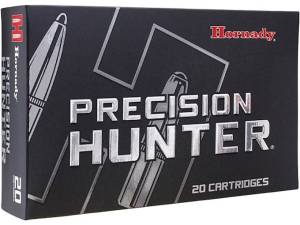 Hornady Precision Hunter 25 Creedmoor Ammo 128 Grain ELD-X Polymer Tip Box of 500