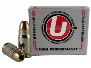 Underwood 357 Sig Ammo 115 Grain Nosler Jacketed Hollow Point Jacketed Hollow Point Box of 500