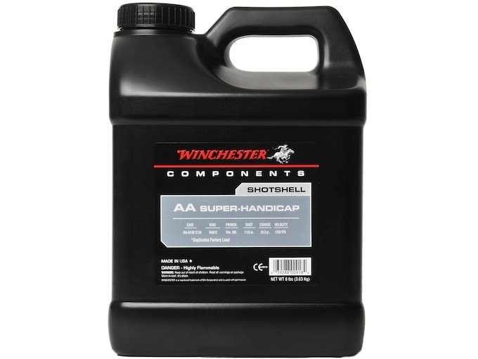 Winchester Super-Handicap Smokeless Gun Powder Of 8 Pound
